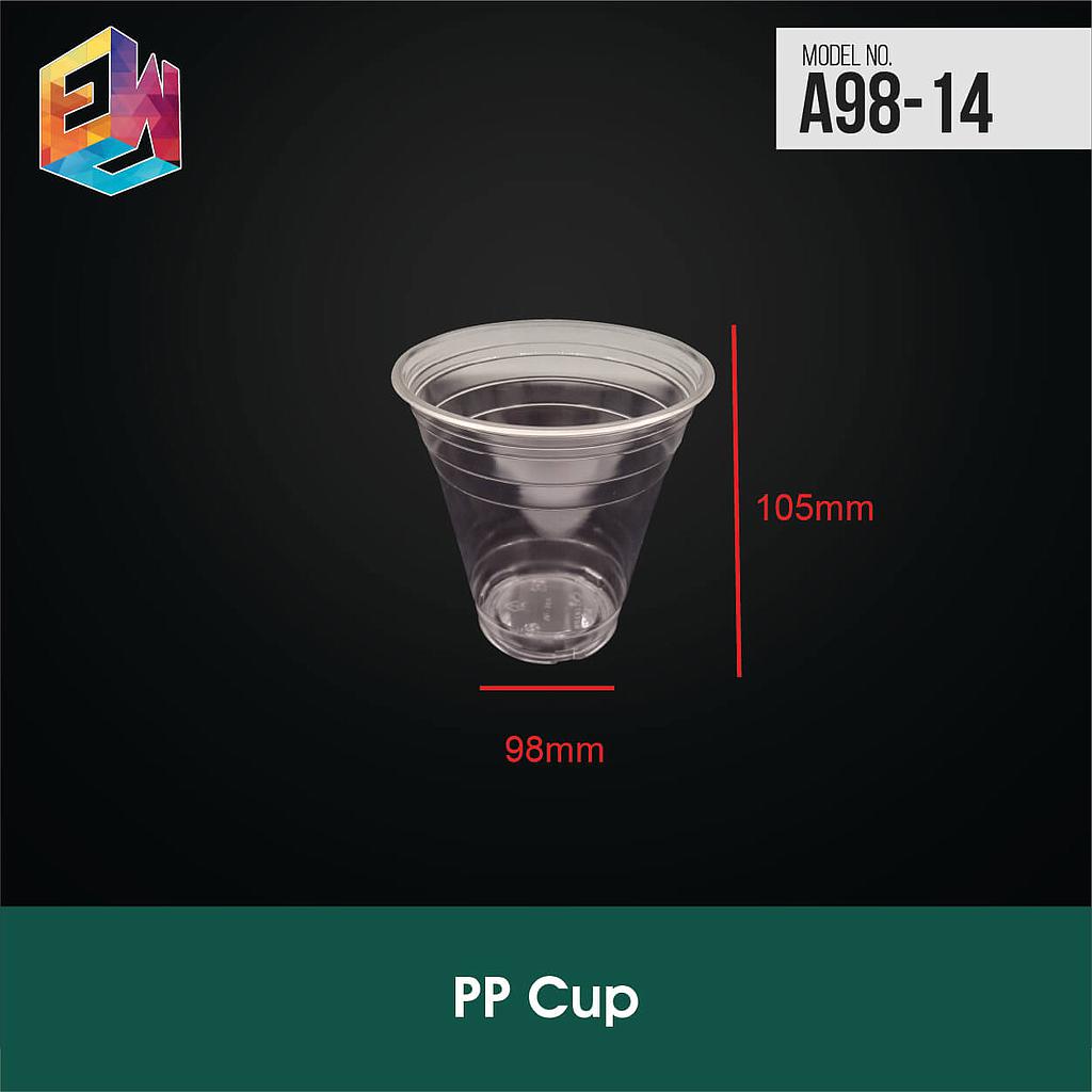 Premium Clear PET Cup 14oz