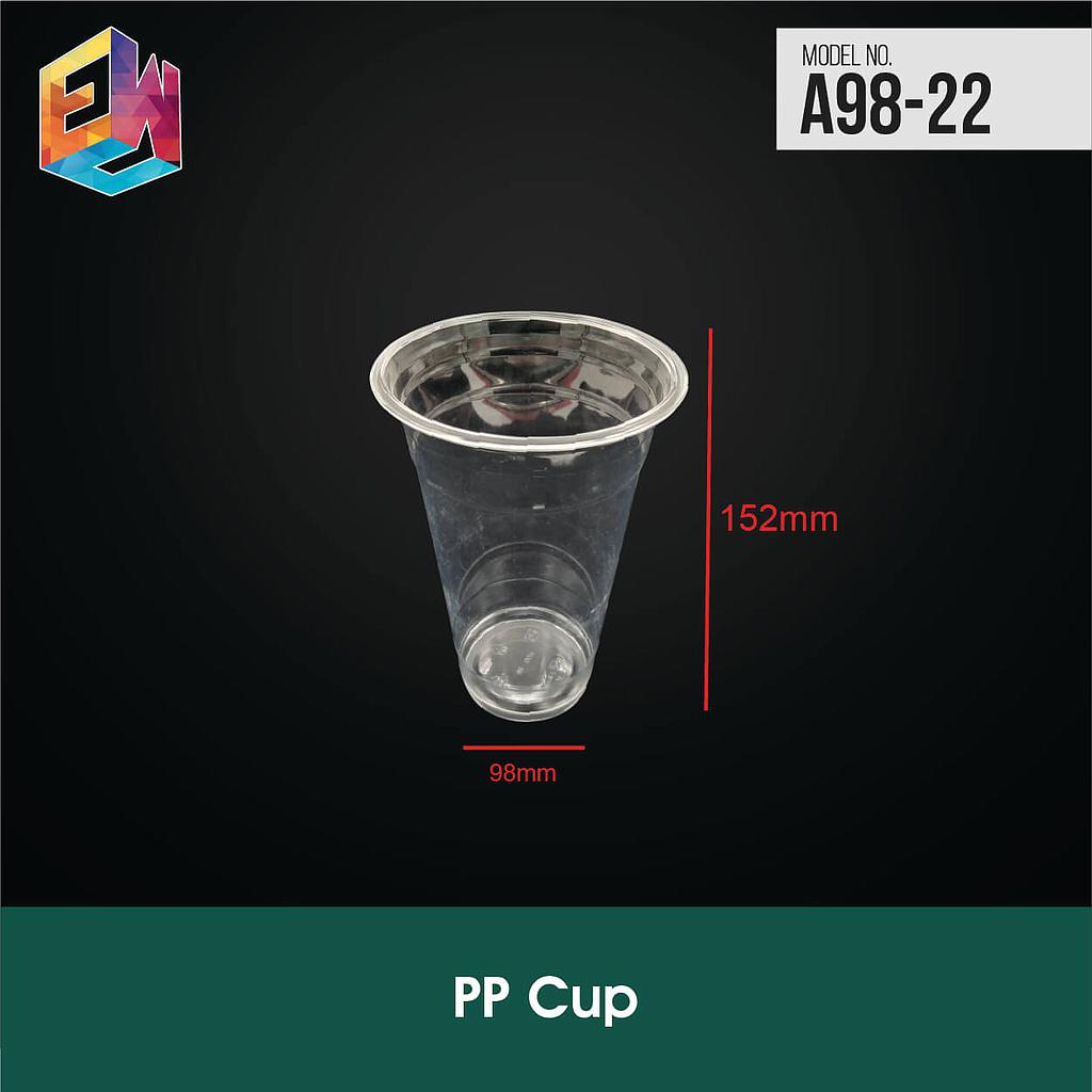 Premium Clear PET Cup 22oz