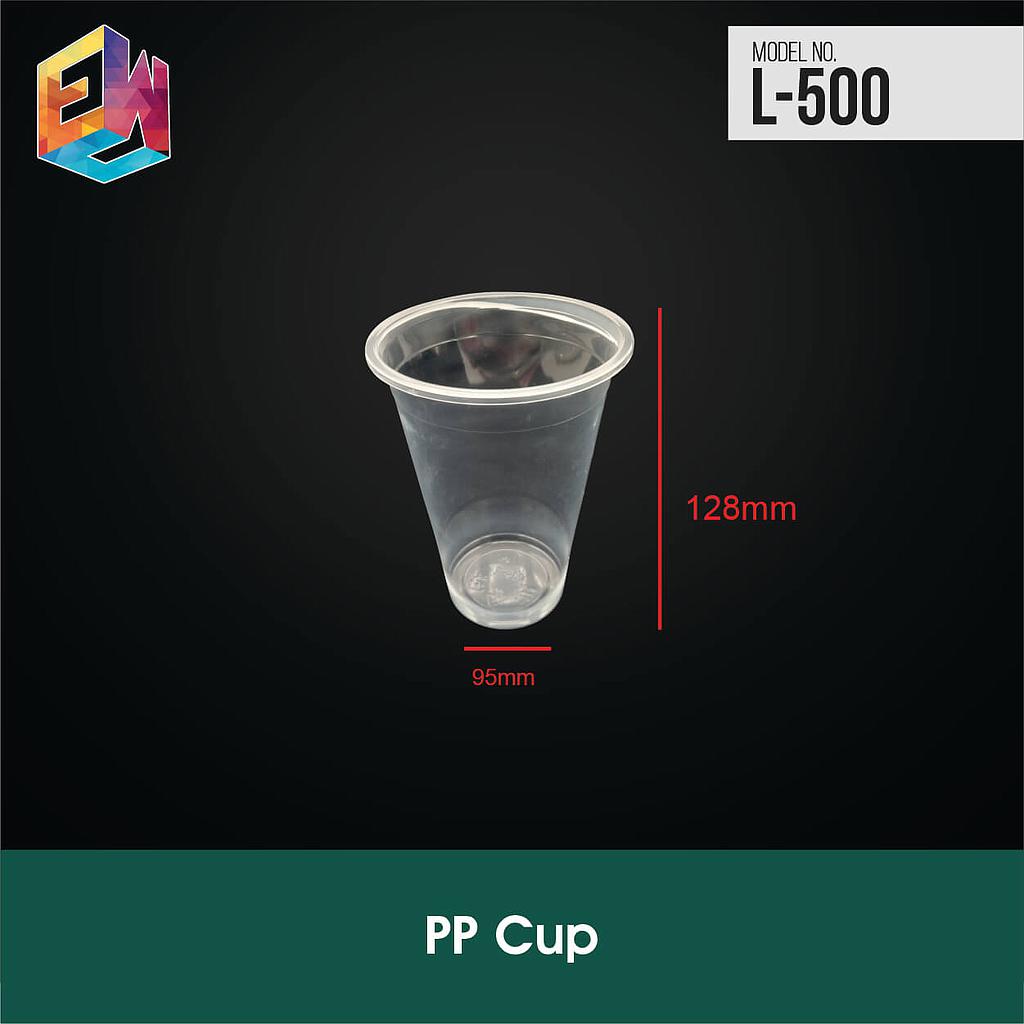 Clear PP Cup - L500