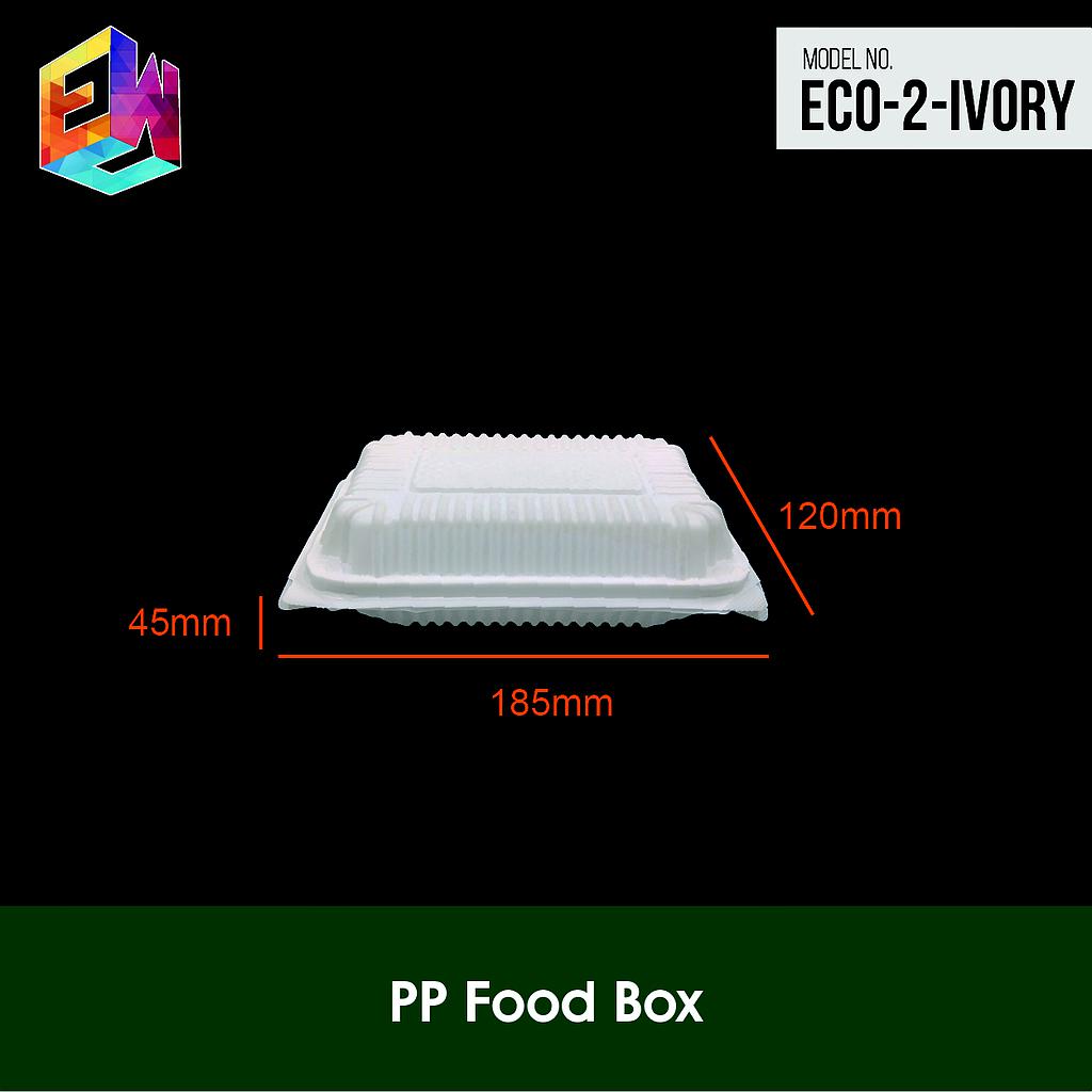 PP Food Box - ECO2 Ivory