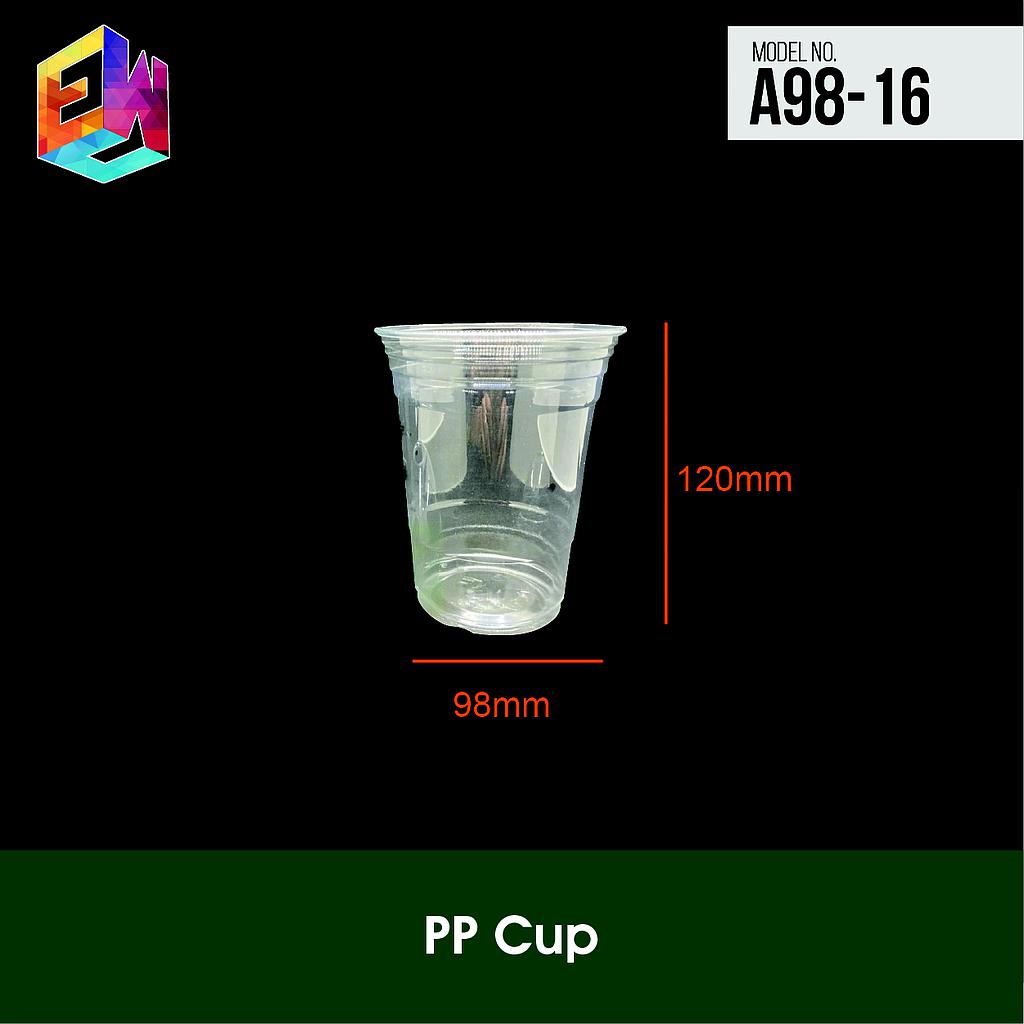 Premium Clear PET Cup 16oz